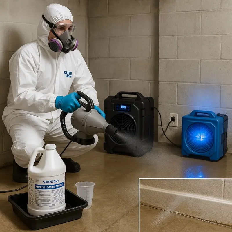 Sanitization and Odor Removal process in Fair Haven, NJ